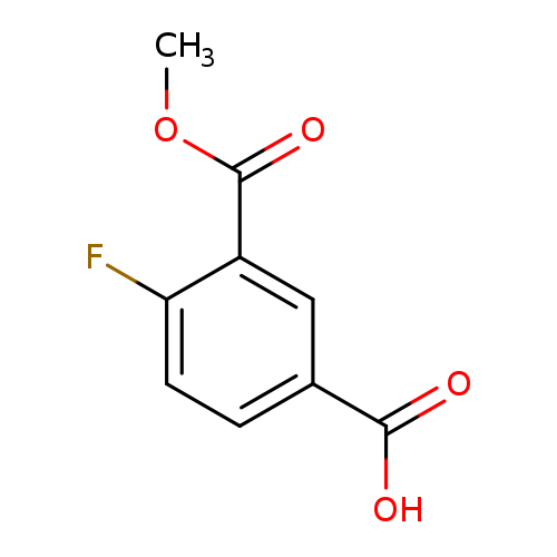 4-Fluoro-3-(methoxycarbonyl)benzoic acid