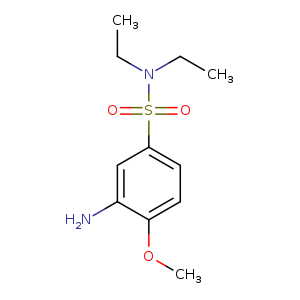 Benzenesulfonamide, 3-amino-N,N-diethyl-4-methoxy-