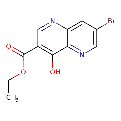 Ethyl 7-bromo-4-hydroxy-1,5-naphthyridine-3-carboxylate