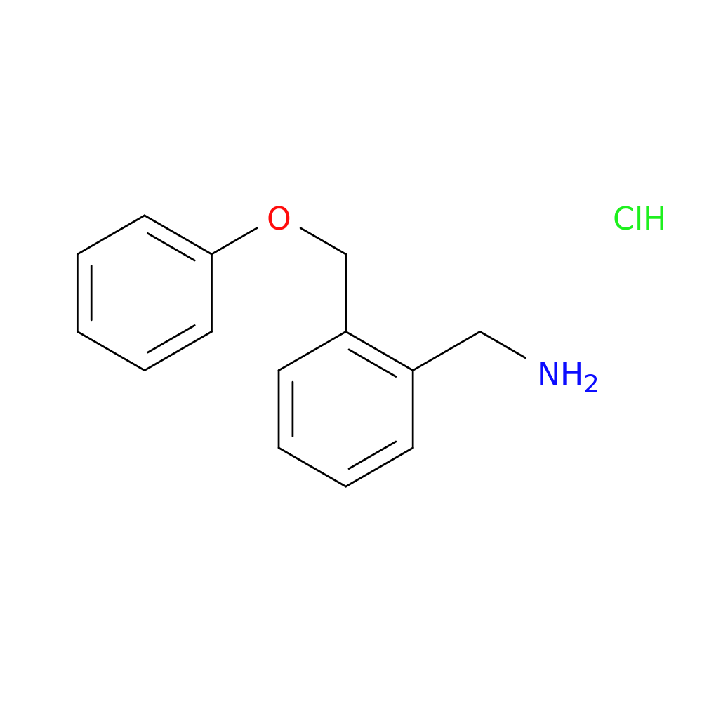 [2-(phenoxymethyl)phenyl]methanamine hydrochloride