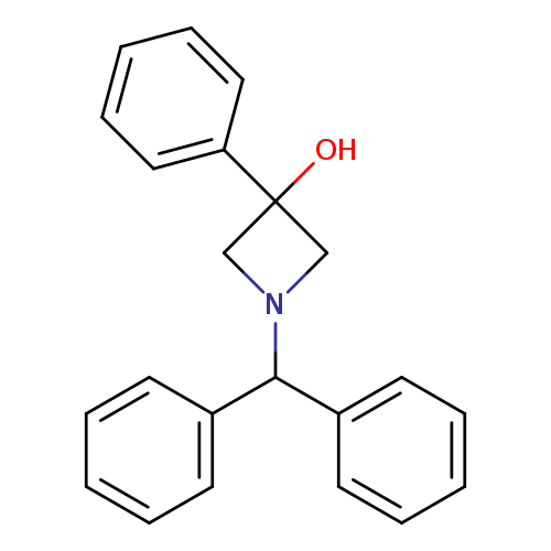 1-(DIPHENYLMETHYL)-3-PHENYL-3-AZETIDINOL