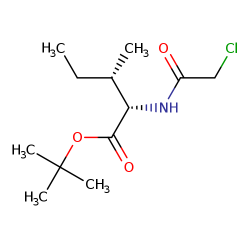 tert-Butyl (2s,3s)-2-(2-chloroacetamido)-3-methylpentanoate
