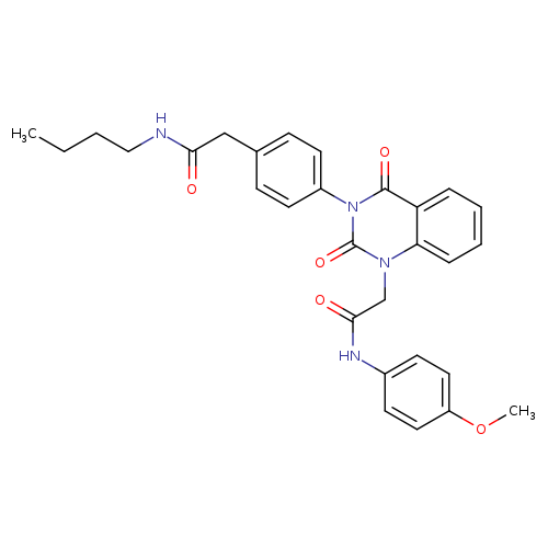 N-butyl-2-[4-(1-{[(4-methoxyphenyl)carbamoyl]methyl}-2,4-dioxo-1,2,3,4-tetrahydroquinazolin-3-yl)phenyl]acetamide
