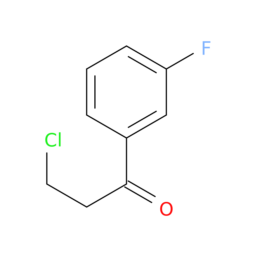 3-Chloro-1-(3-fluorophenyl)-1-oxopropane