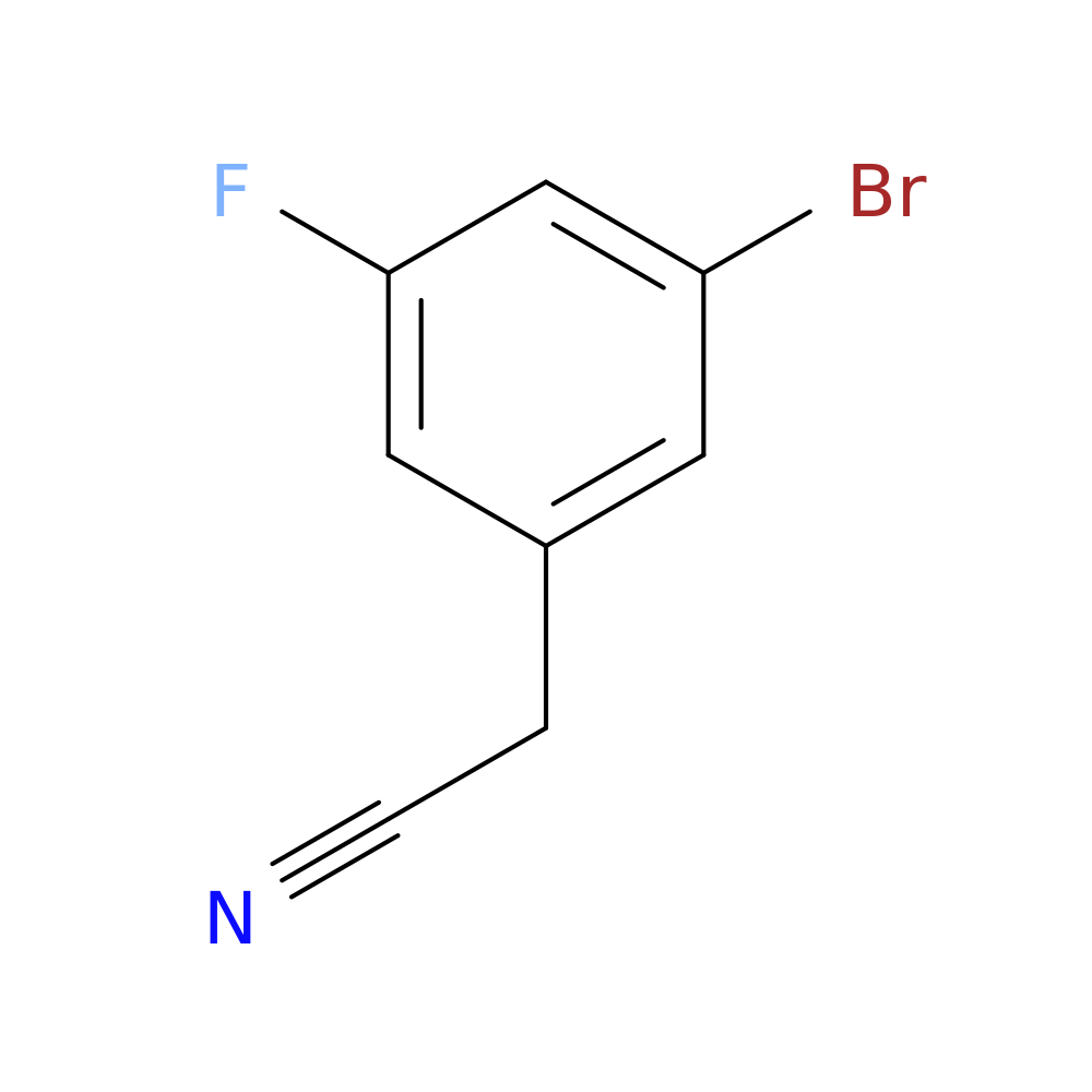 2-(3-Bromo-5-fluorophenyl)acetonitrile