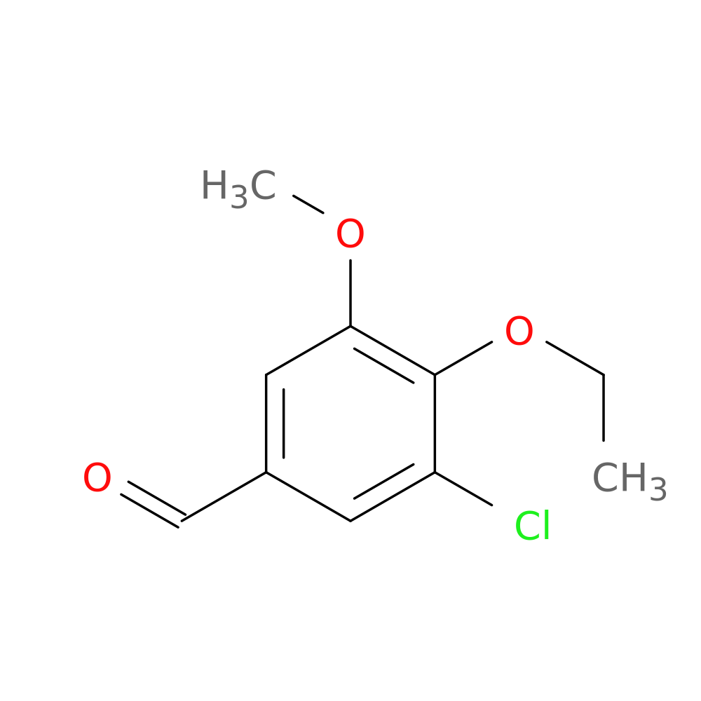 3-chloro-4-ethoxy-5-methoxybenzaldehyde