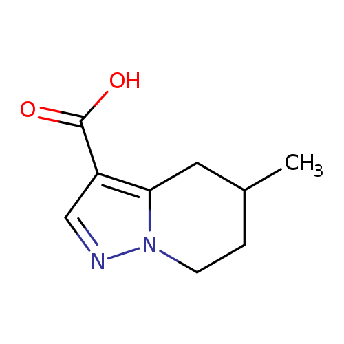 5-Methyl-4H,5H,6H,7H-pyrazolo[1,5-a]pyridine-3-carboxylic acid