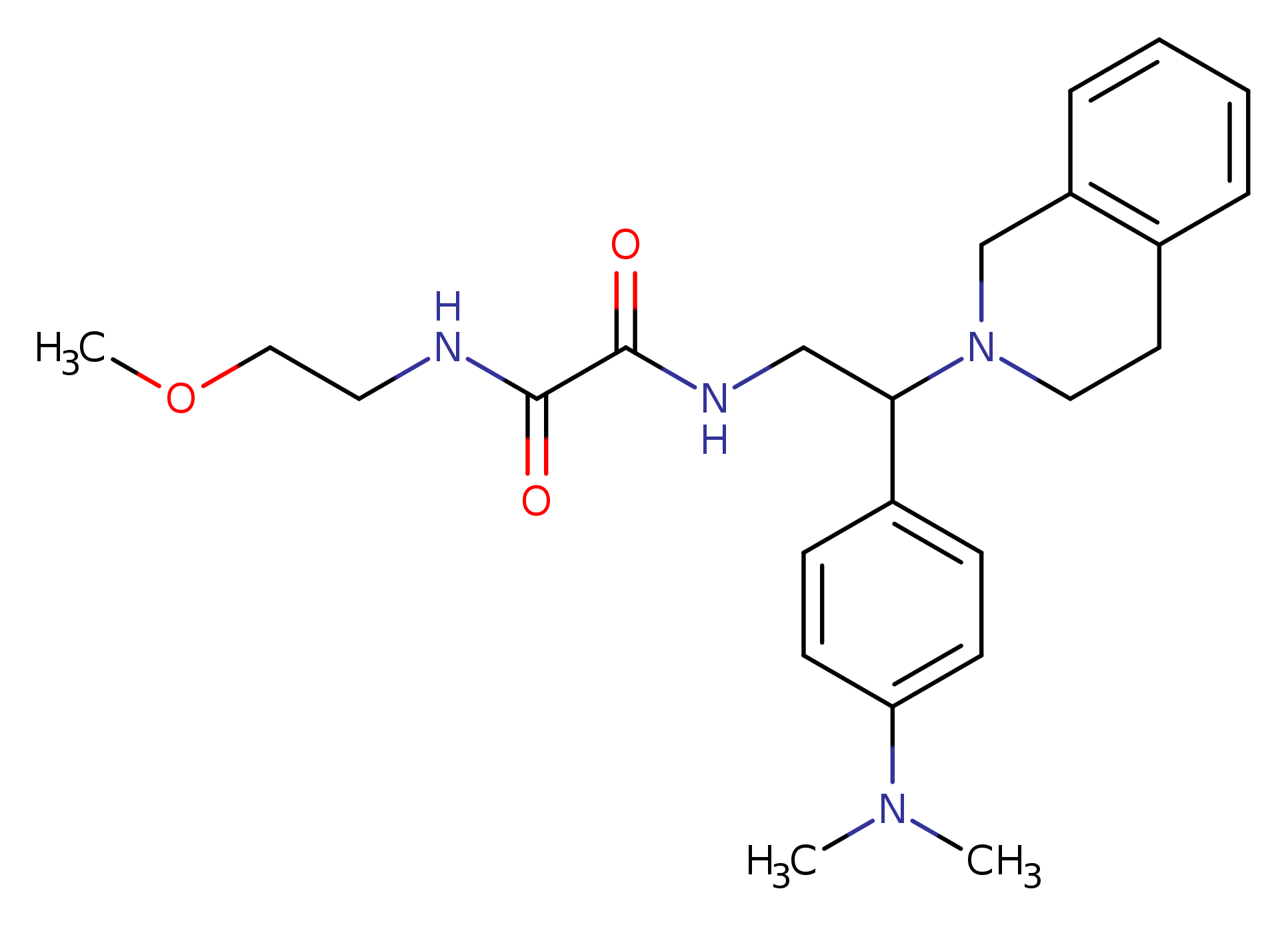 N'-{2-[4-(dimethylamino)phenyl]-2-(1,2,3,4-tetrahydroisoquinolin-2-yl)ethyl}-N-(2-methoxyethyl)ethanediamide