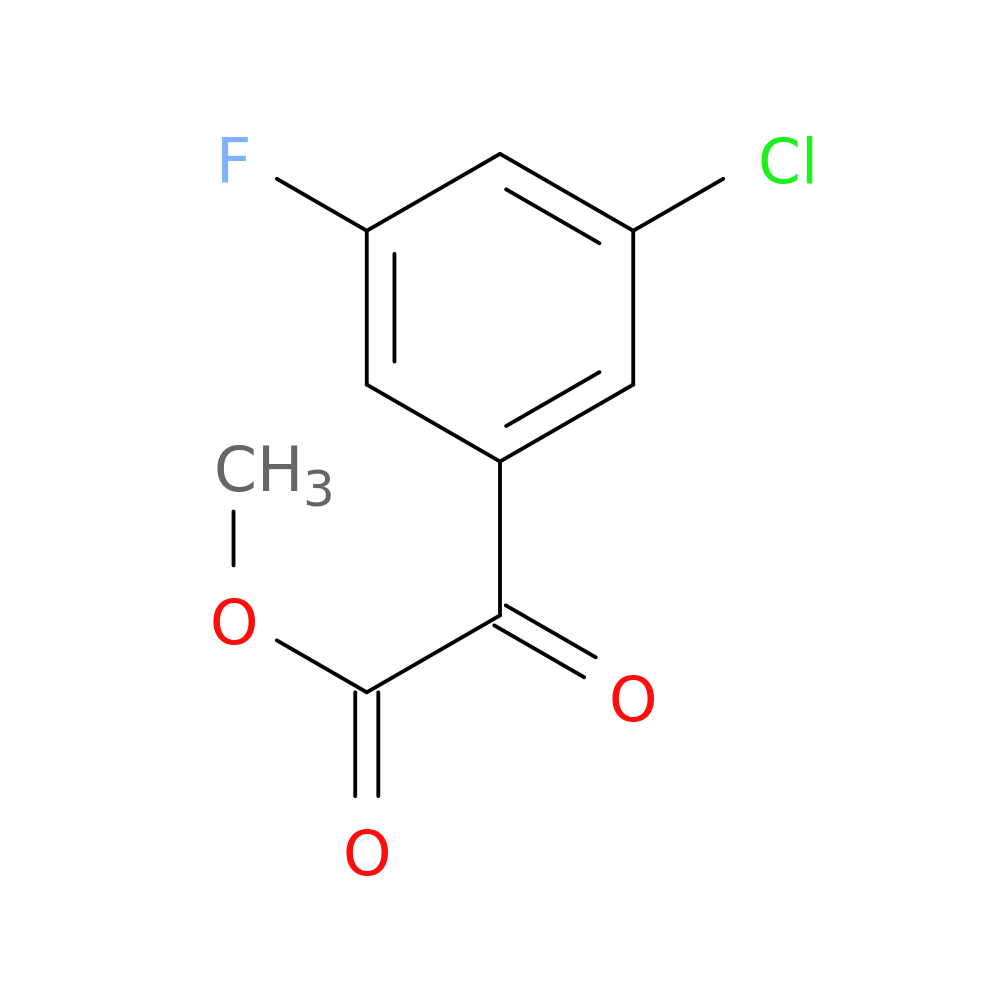 Methyl 2-(3-chloro-5-fluorophenyl)-2-oxoacetate