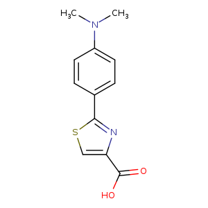 2-(4-Dimethylaminophenyl)-1,3-thiazole-4-carboxylic acid
