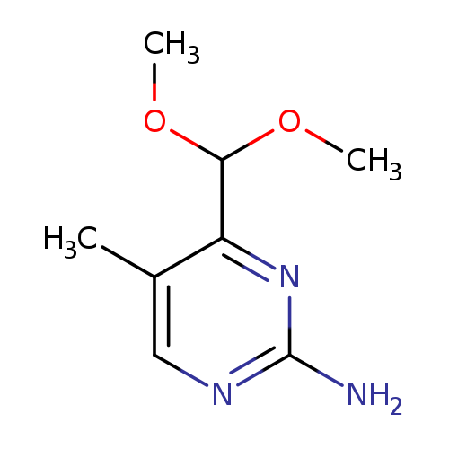 4-(Dimethoxymethyl)-5-methylpyrimidin-2-amine