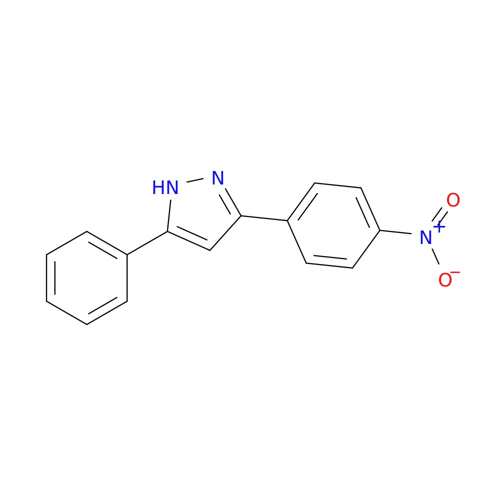 3-(4-nitrophenyl)-5-phenyl-1H-pyrazole