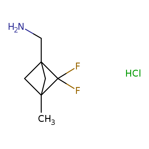 1-{2,2-difluoro-3-methylbicyclo[1.1.1]pentan-1-yl}methanamine hydrochloride