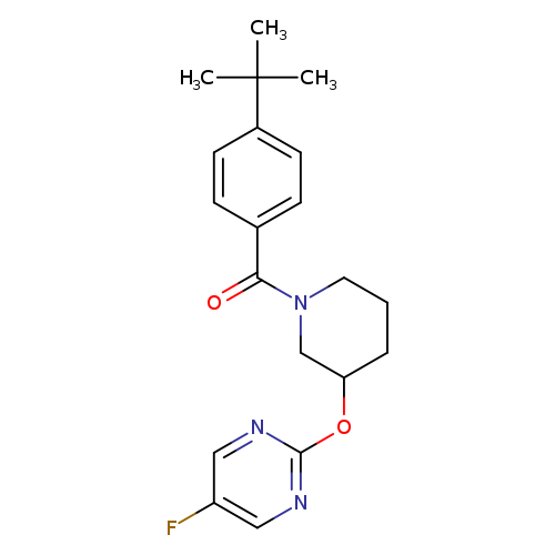 2-{[1-(4-tert-butylbenzoyl)piperidin-3-yl]oxy}-5-fluoropyrimidine