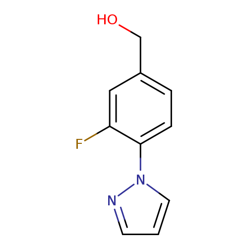 3-Fluoro-4-(1H-pyrazol-1-yl)benzenemethanol