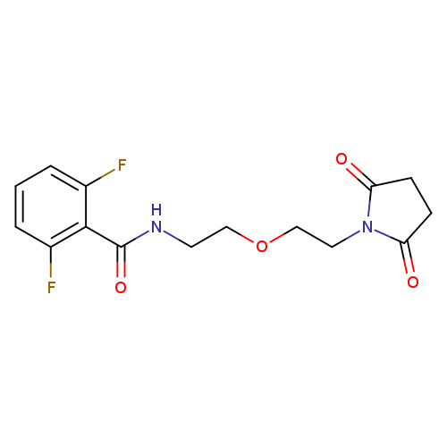 N-{2-[2-(2,5-dioxopyrrolidin-1-yl)ethoxy]ethyl}-2,6-difluorobenzamide