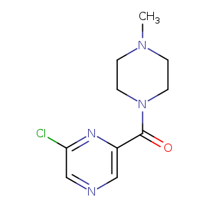 2-Chloro-6-[(4-methyl-1-piperazinyl)carbonyl]pyrazine