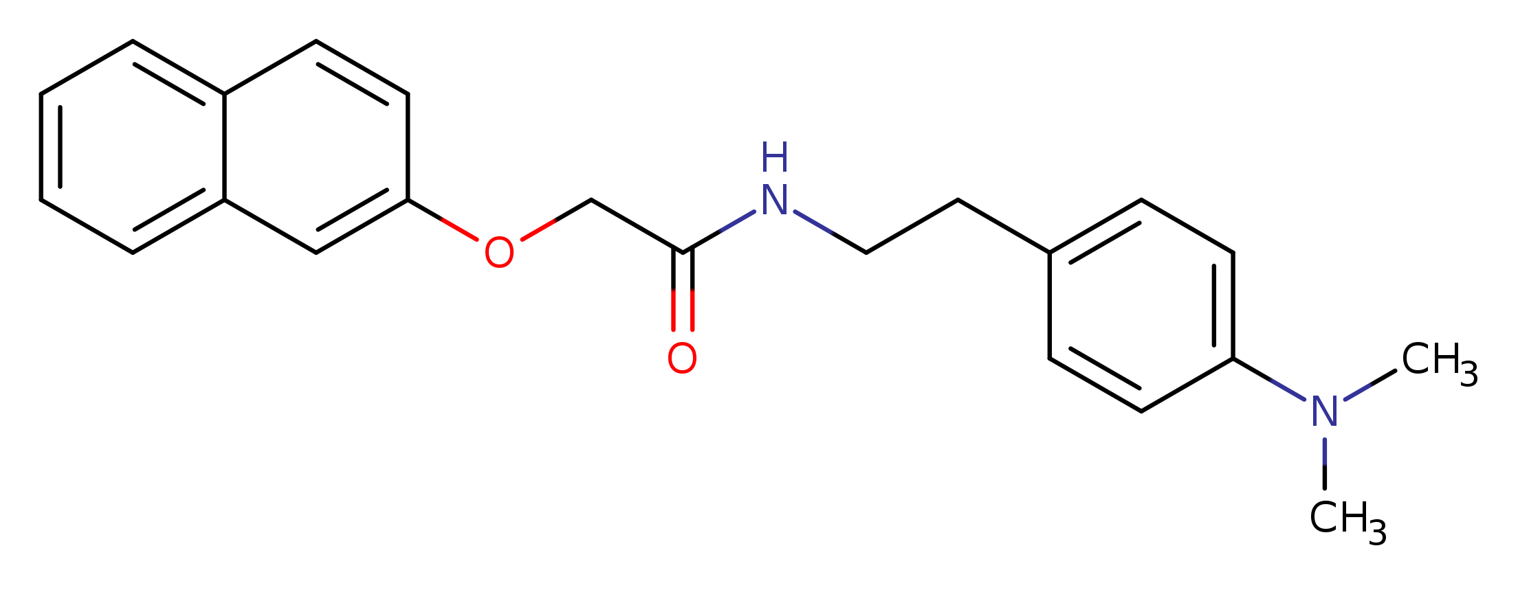 N-{2-[4-(dimethylamino)phenyl]ethyl}-2-(naphthalen-2-yloxy)acetamide
