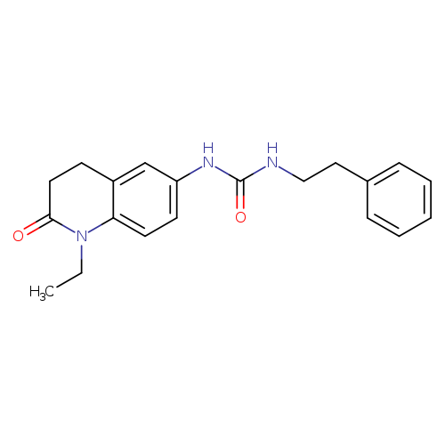 3-(1-ethyl-2-oxo-1,2,3,4-tetrahydroquinolin-6-yl)-1-(2-phenylethyl)urea