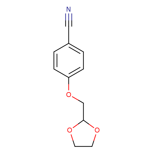 4-((1,3-Dioxolan-2-yl)methoxy)benzonitrile