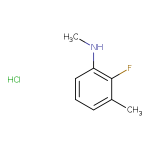 2-fluoro-N,3-dimethylaniline hydrochloride