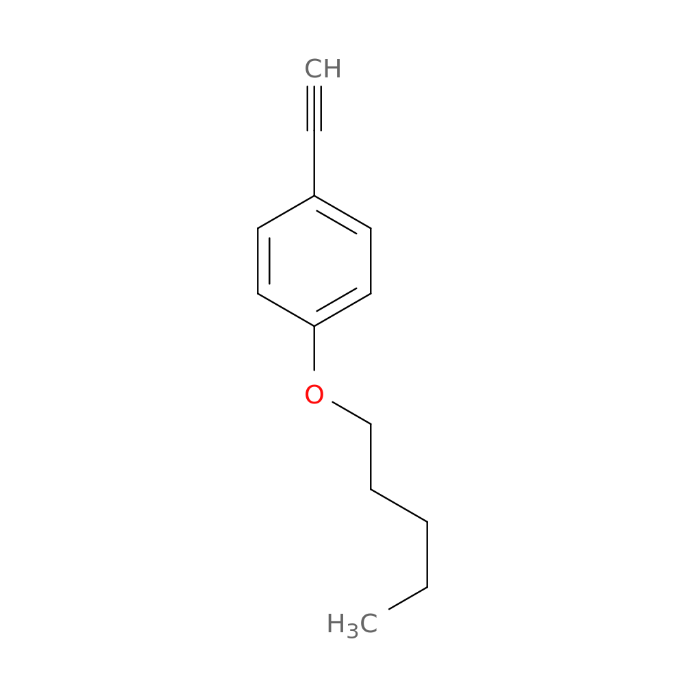 1-Eth-1-ynyl-4-(pentyloxy)benzene