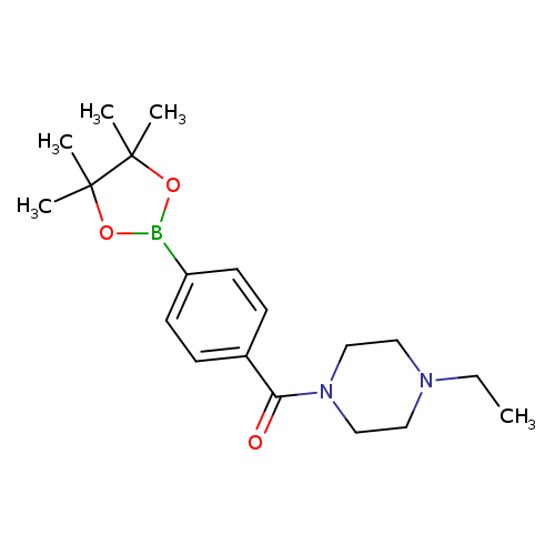 (4-Ethyl-piperazin-1-yl)-[4-(4,4,5,5-tetramethyl-[1,3,2]dioxaborolan-2-yl)-phenyl]-methanone
