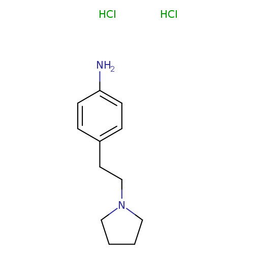 (4-[2-(1-Pyrrolidinyl)ethyl]phenyl)amine dihydrochloride