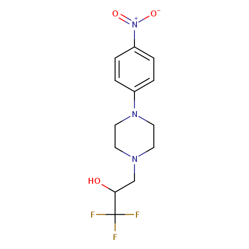 1,1,1-trifluoro-3-[4-(4-nitrophenyl)piperazin-1-yl]propan-2-ol