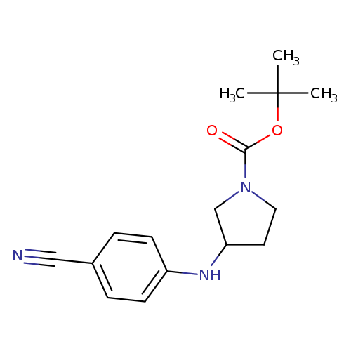 1-BOC-3-[(4-CYANOPHENYL)AMINO]-PYRROLIDINE