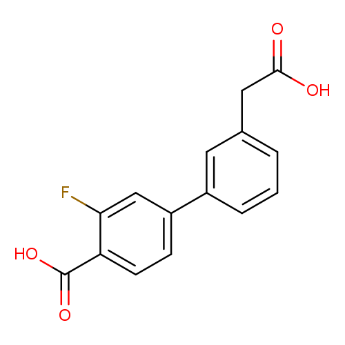 3-(4-Carboxy-3-fluorophenyl)phenylacetic acid