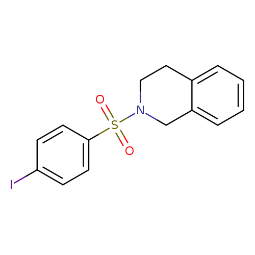 2-(4-iodobenzenesulfonyl)-1,2,3,4-tetrahydroisoquinoline