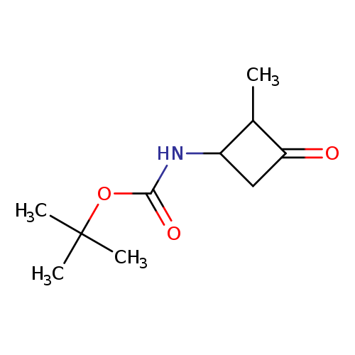 tert-butyl N-(2-methyl-3-oxocyclobutyl)carbamate