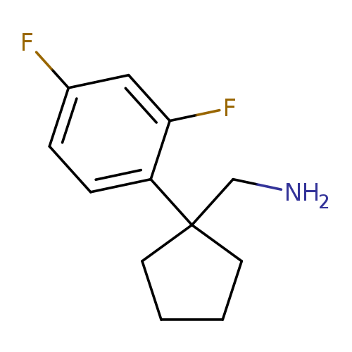 [1-(2,4-difluorophenyl)cyclopentyl]methanamine