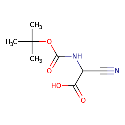 Acetic acid, cyano[[(1,1-dimethylethoxy)carbonyl]amino]- (9CI)