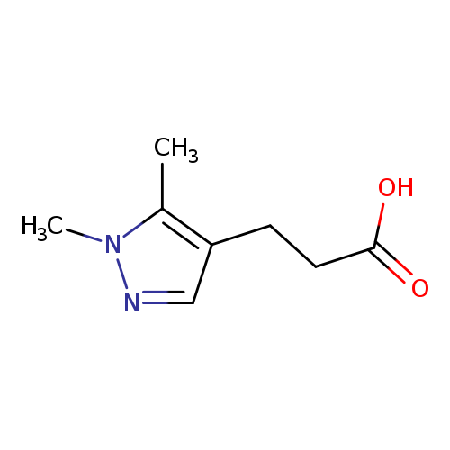 3-(1,5-dimethyl-1H-pyrazol-4-yl)propanoic acid