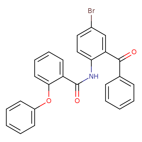 N-(2-benzoyl-4-bromophenyl)-2-phenoxybenzamide