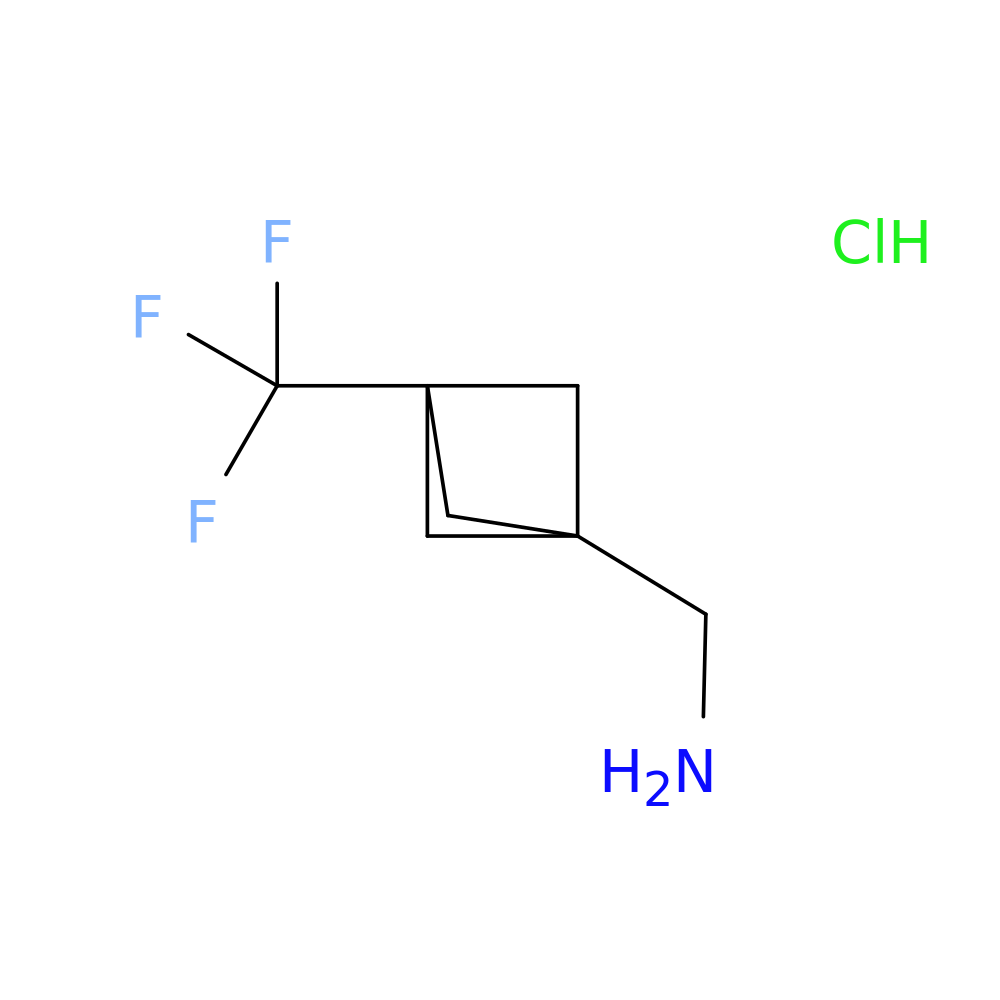 (3-(Trifluoromethyl)bicyclo[1.1.1]pentan-1-yl)methanamine hydrochloride