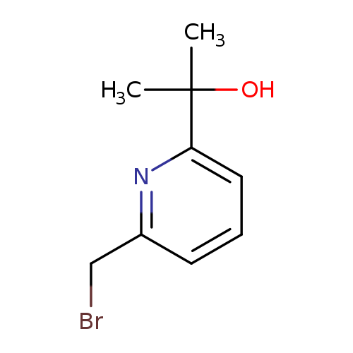 2-[6-(Bromomethyl)pyridin-2-yl]propan-2-ol