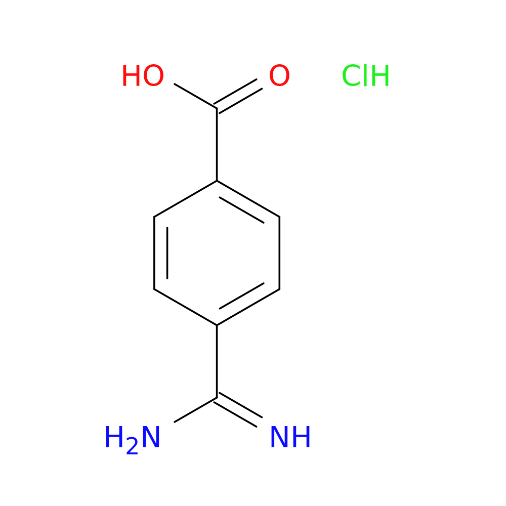 4-Carbamimidoylbenzoic acid hydrochloride