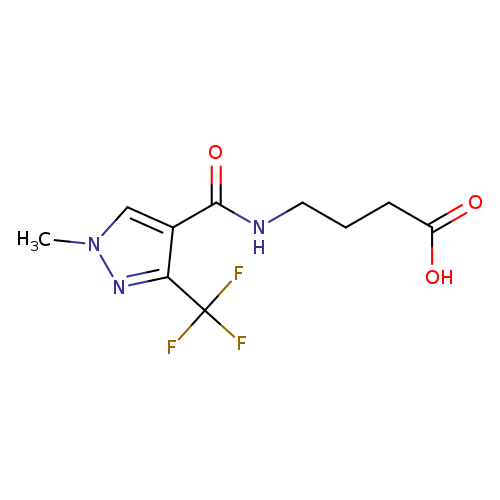 4-{[1-methyl-3-(trifluoromethyl)-1H-pyrazol-4-yl]formamido}butanoic acid