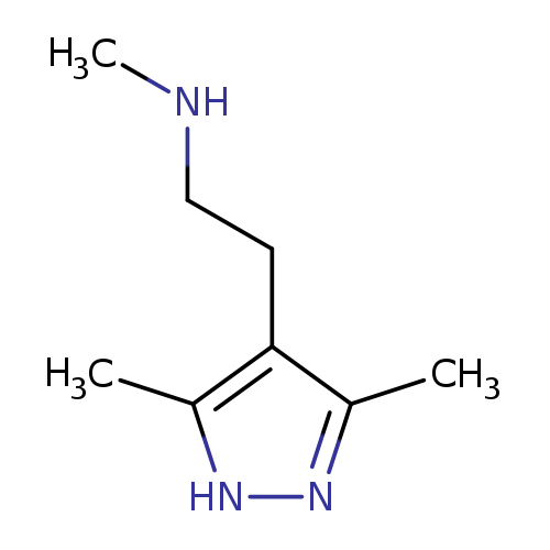 2-(3,5-Dimethyl-1H-pyrazol-4-yl)-N-methylethanamine