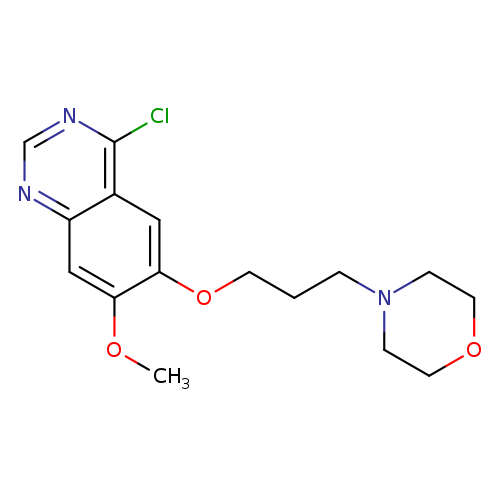4-(3-((4-chloro-7-methoxyquinazolin-6-yl)oxy)propyl)morpholine