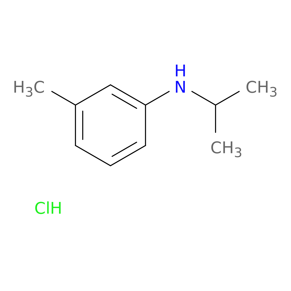 3-methyl-N-(propan-2-yl)aniline hydrochloride