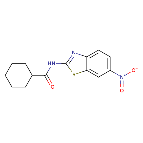 N-(6-Nitrobenzo[d]thiazol-2-yl)cyclohexanecarboxamide