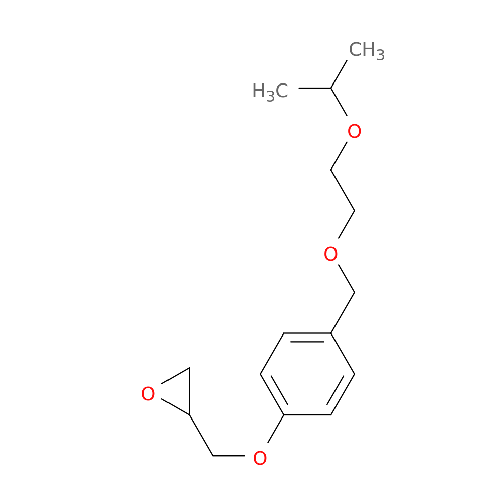 2-((4-((2-Isopropoxyethoxy)methyl)phenoxy)methyl)oxirane