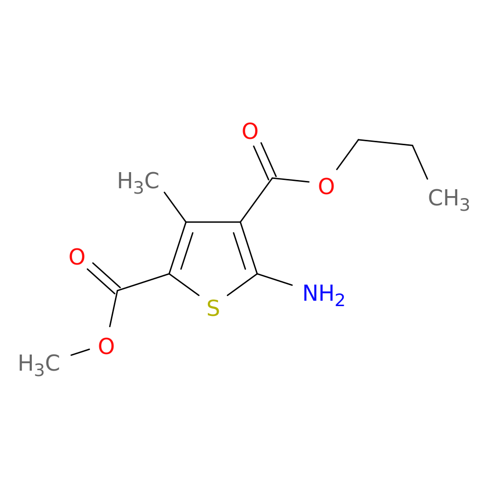 2-Methyl 4-propyl 5-amino-3-methylthiophene-2,4-dicarboxylate