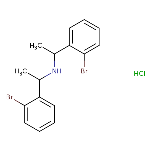 Bis(1-(2-bromophenyl)ethyl)amine, HCl