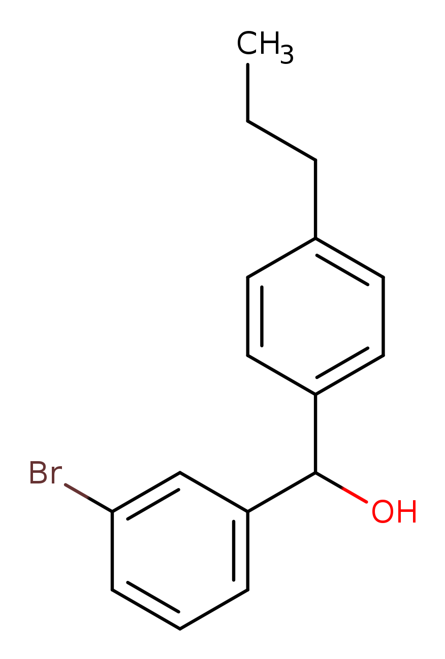 (3-Bromophenyl)(4-propylphenyl)methanol