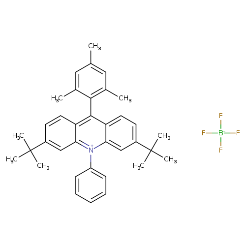 3,6-Bis(1,1-dimethylethyl)-10-phenyl-9-(2,4,6-trimethylphenyl)-acridinium tetrafluoroborate